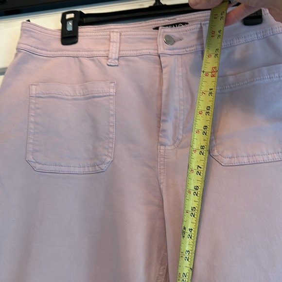 Buffalo David Bitton  Brigette High Rise Soft Stretch Crop Wide Size 14 - Picture 2 of 6